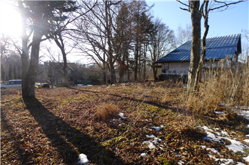 敷地/北西方向を撮影