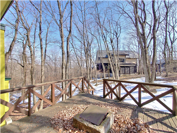 ウッドデッキより東方向の眺望