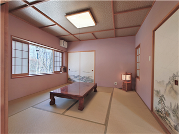 和室1をリビング側より