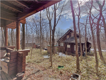 ウッドデッキより南東方向の眺望