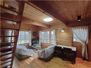 LDの北西側角よりデッキ方向