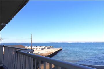 LDK側バルコニーの眺望(北西方向の眺望)