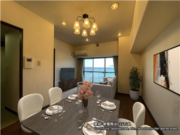 LDK／家具・家電等はCGです。