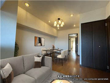 LDK／家具・家電等はCGです。