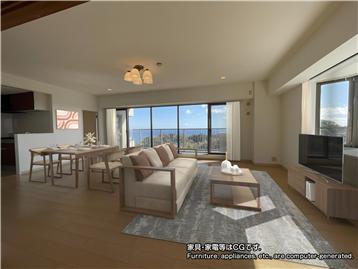 LDK／家具・家電等はCGです。