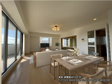 LDK／家具・家電等はCGです。