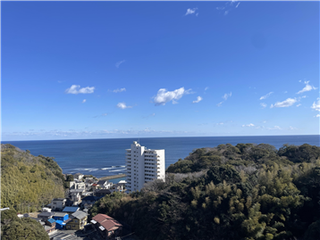 バルコニーからの眺望／南東方向を撮影