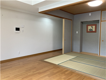 LD側から和室方向を撮影