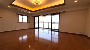 LDK(和室方向から撮影)