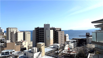 バルコニーからの眺望(南東方向を撮影)