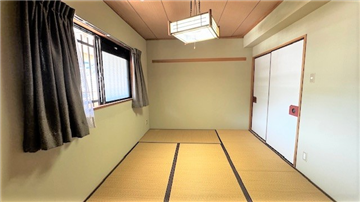 約6畳の和室/入口方向を撮影