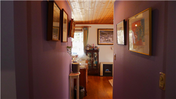 ホールからリビング・ダイニングを撮影