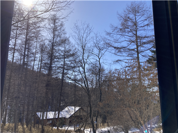 ＬＤＫ出窓からの景観（南東方向を撮影）