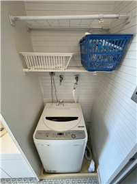 洗濯機置場(洗面所)
