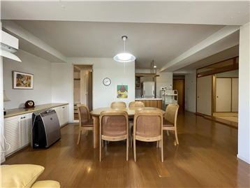 LDK（入口方向を撮影）