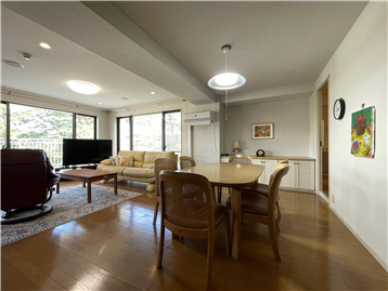 LDK（和室方向から撮影）