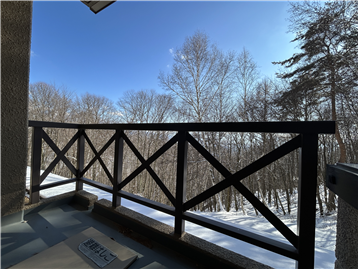 バルコニーからの景観（南東方向を撮影）