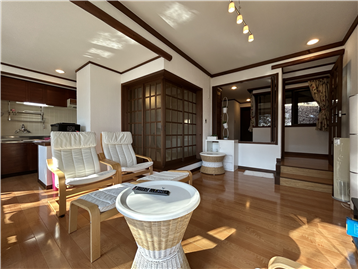 ＬＤＫ（和室方向を撮影）