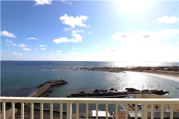 バルコニー正面の眺望(南方向を撮影)