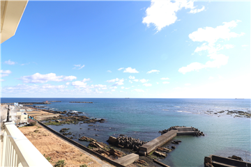 バルコニーからの眺望（東方向を撮影）