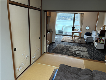 和室とLDKは襖を開けて一体利用可能です