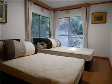 洋室1 /南西・南東の2面開口