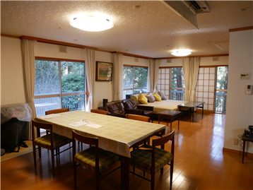 リビングダイニング/廊下側から撮影