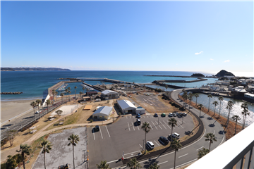 バルコニーからの眺望（南東方向を撮影）