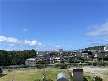 バルコニーからの眺望（南西方向を撮影）