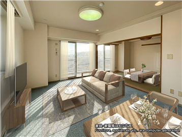 LDK／家具・家電等はCGです。