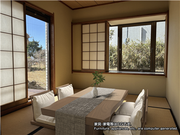 和室2（家具・家電はCGです）