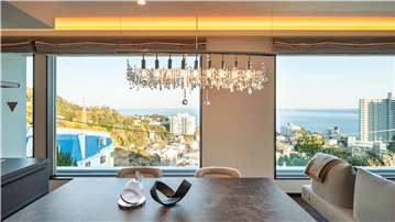 LDKより景色を眺めながら食事ができます