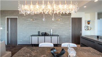 LDK/階段側を撮影