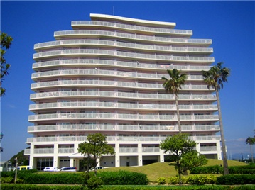 パシフィックビスタⅢ外観／南西面を撮影