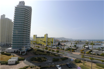 バルコニーより南向きに見える眺望