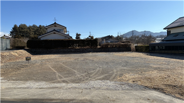 敷地西側より東方向撮影