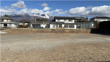 敷地南側より北方向撮影