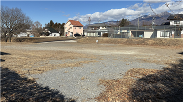 敷地南東側より北西方向撮影