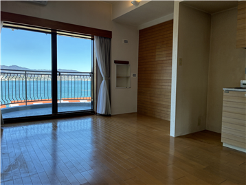 LDK（和室側から撮影）