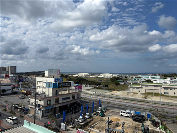 バルコニーからの眺望/南西方向を撮影