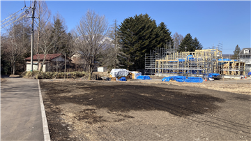 浅間山の眺望（西方向を撮影）