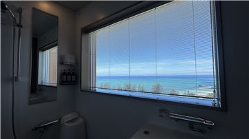 浴室からの海眺望