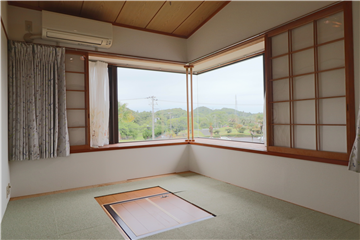 和室②約6畳(南方向から撮影)