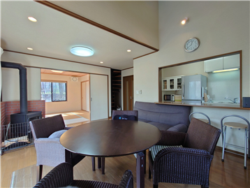 LDの東側角より和室方向