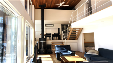 リビング／北西方向を撮影