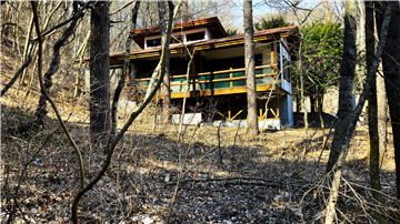 敷地（北方向を撮影）