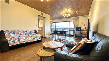 約24畳の広々としたLDK（和室方向から撮影）