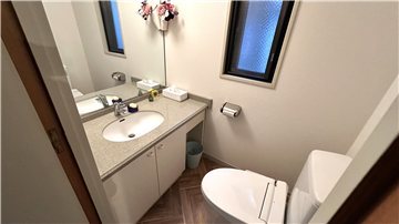 手洗い付きトイレ