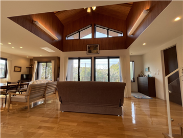 LDK（階段下から撮影）