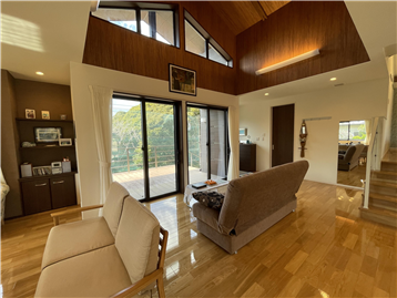 LDK（キッチン方向から撮影）